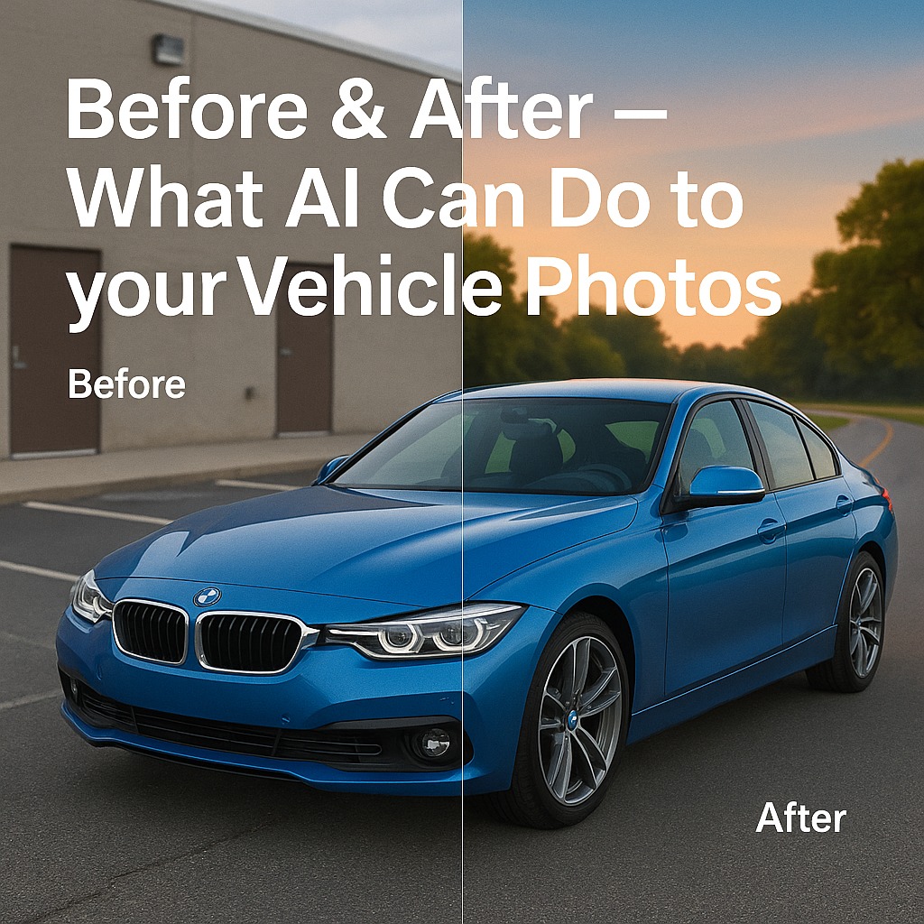 Before & After: How AI Transforms Car Photos | Automotive Image Enhancement