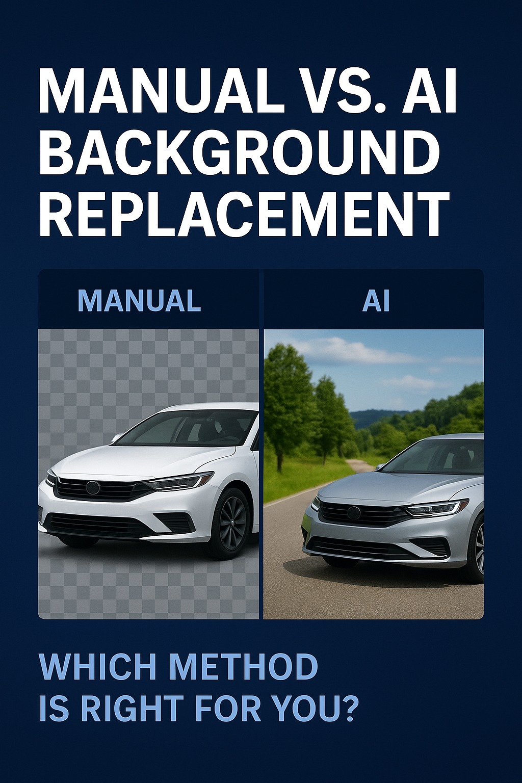 How to Replace Car Backgrounds for Professional Results | AI Automotive Editing