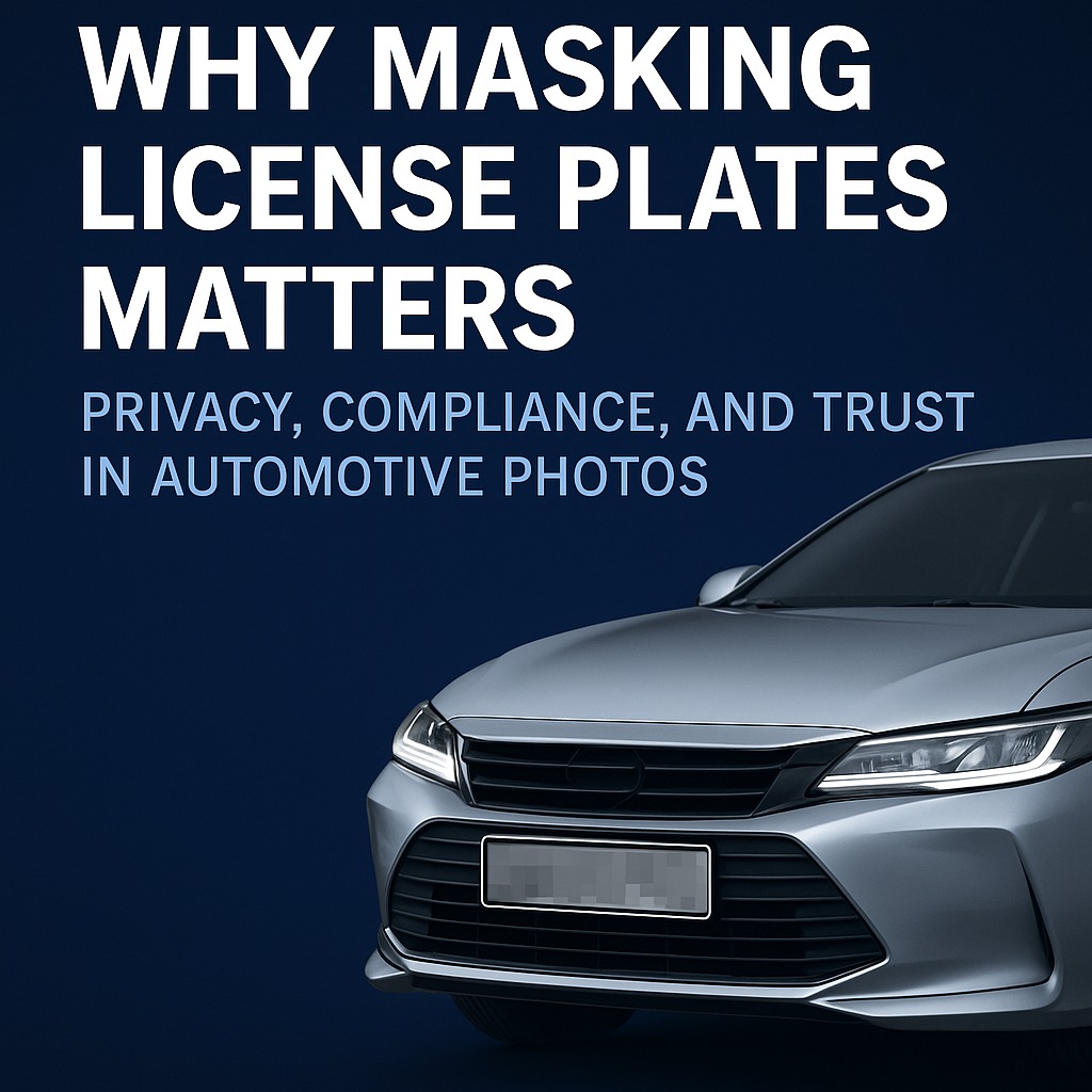 Why Masking License Plates Matters | Automotive Image Privacy & AI Tools